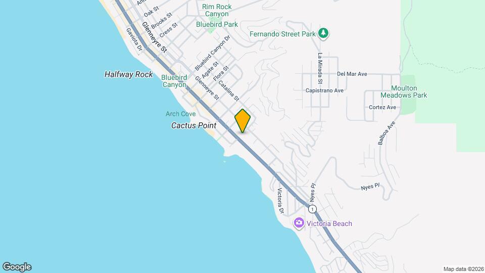 2200 S Coast Hwy Map and Location Details
