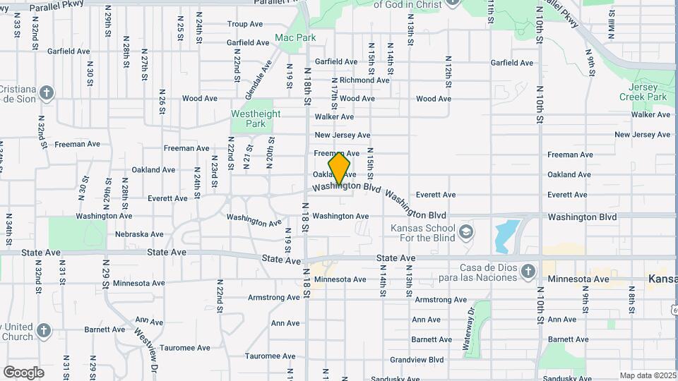 1609 Washington Blvd Map and Location Details