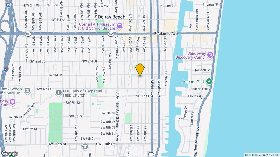 311 SE 3rd Ave Map and Location Details