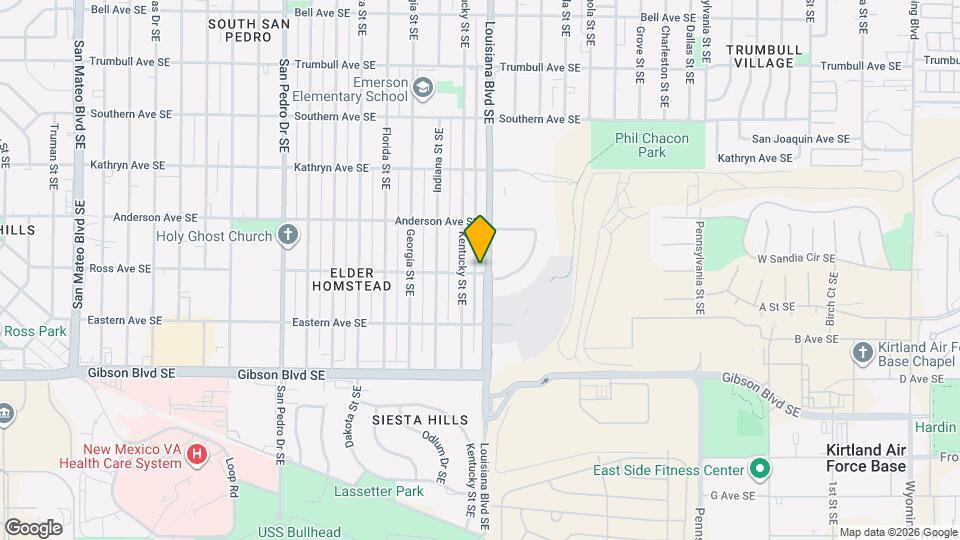 945 Louisiana Blvd SE Map and Location Details