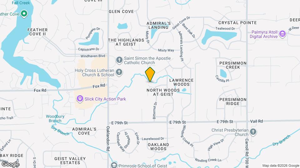 12044 Pepperwood Dr Map and Location Details