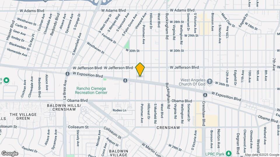 4415 Exposition Blvd, Unit 4419 Map and Location Details