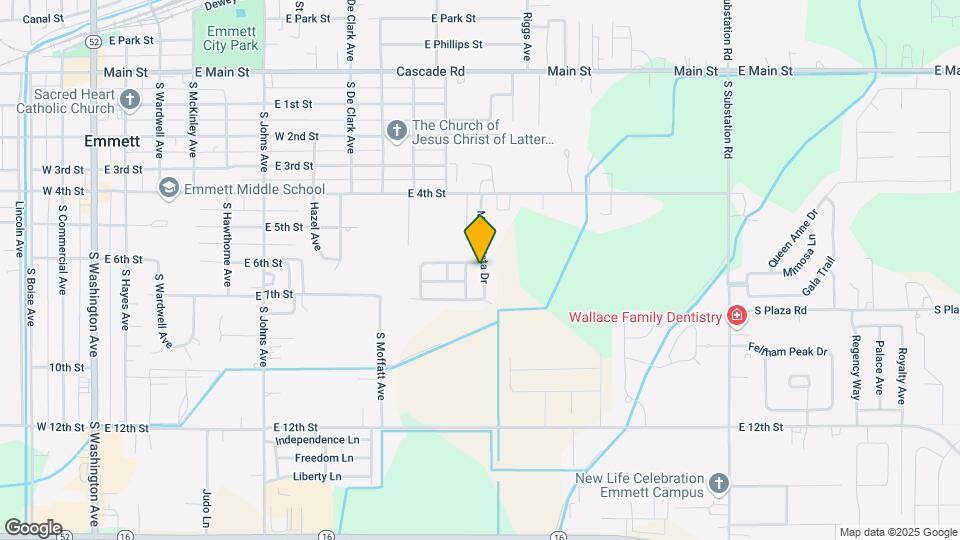 701 Monte Vista Dr Map and Location Details