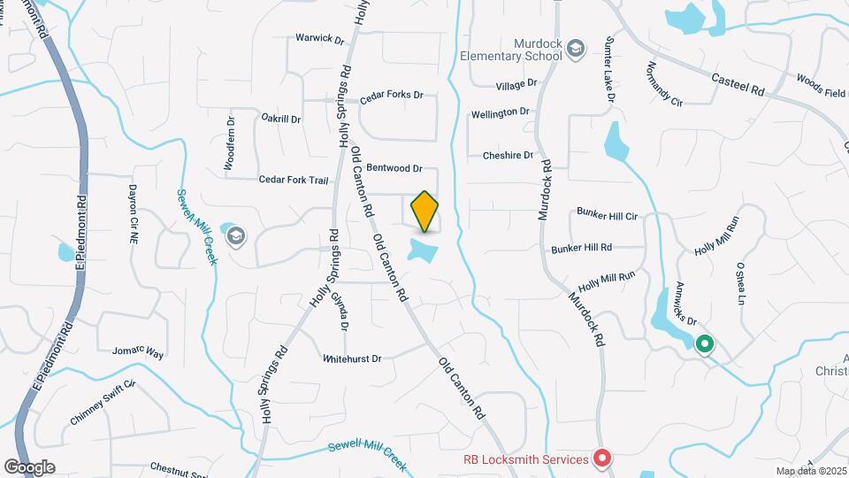2911 Bentwood Dr Map and Location Details