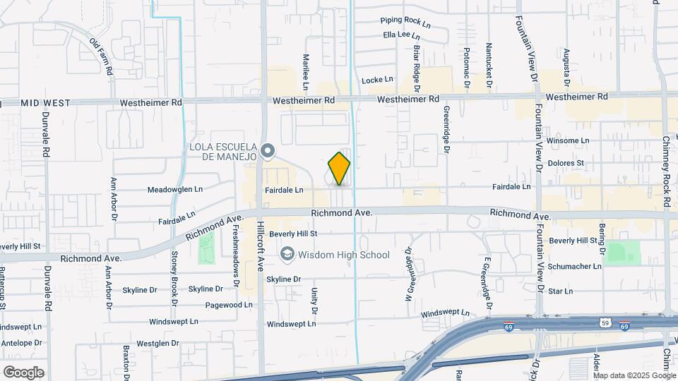 3101 Fairdale Oaks E Map and Location Details