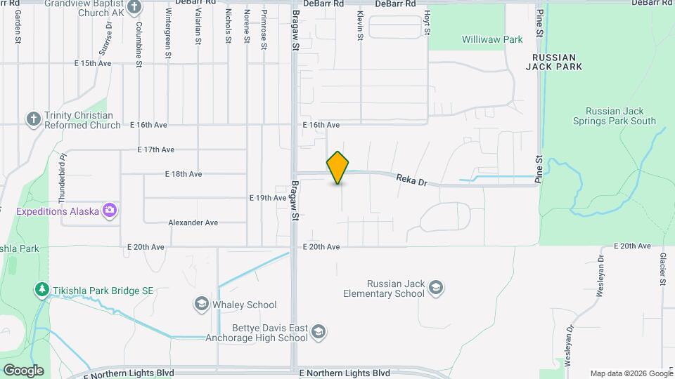 3960 B Reka Dr Map and Location Details