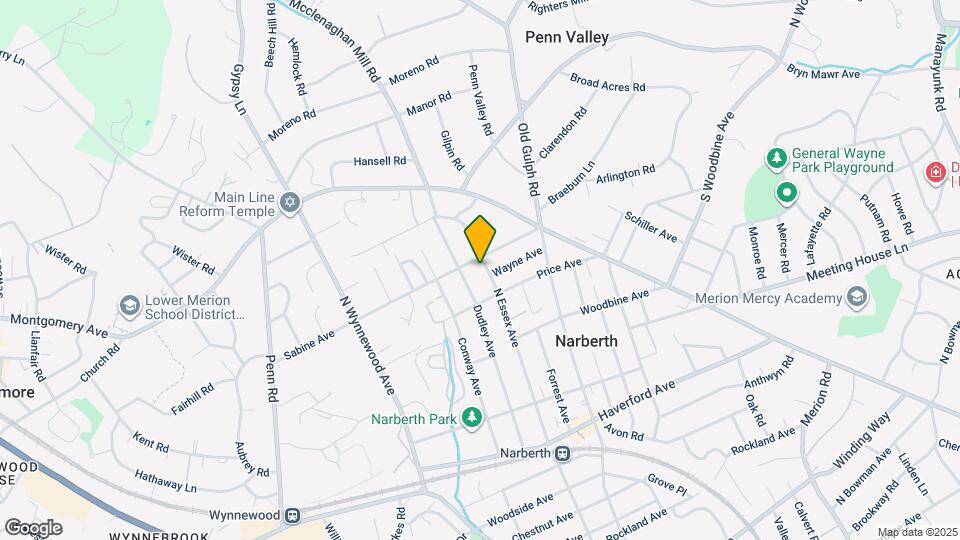 426 N Essex Ave, Unit 2nd Floor L Map and Location Details