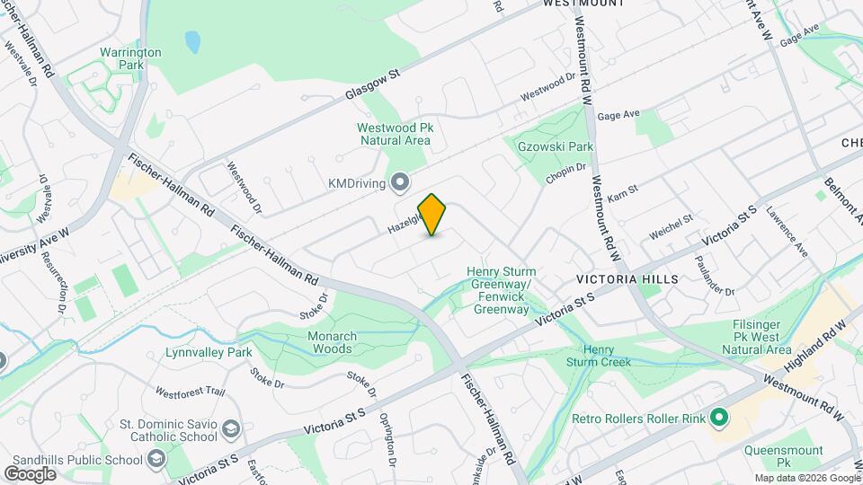 77 Dalegrove Dr Map and Location Details