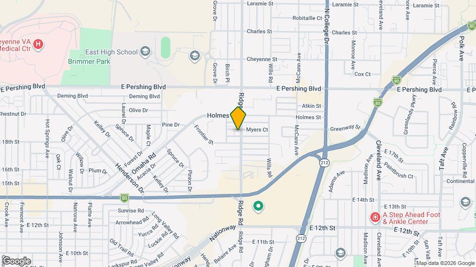 2314 Ridge Rd Map and Location Details
