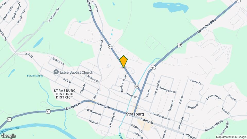 351 John Marshall Hwy Map and Location Details