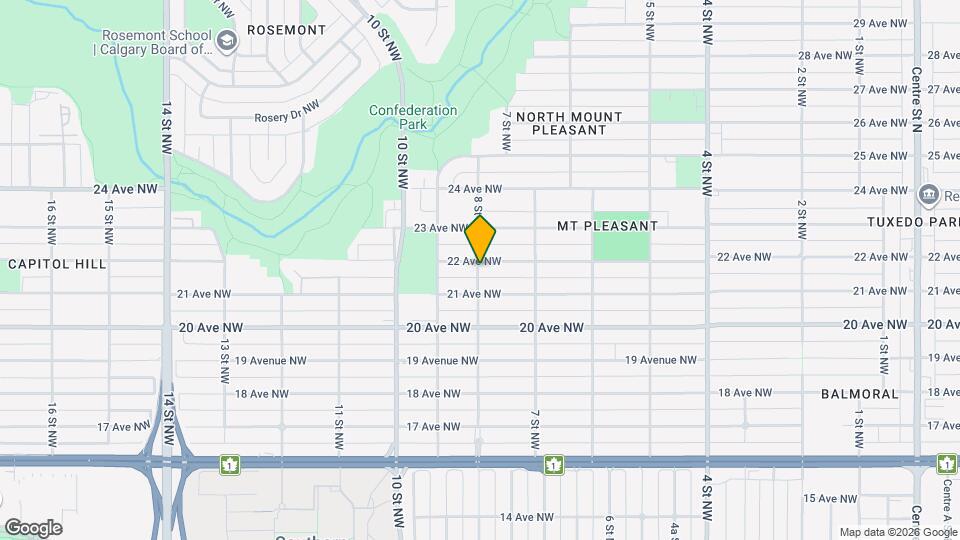 2240-22408 8 St NW Map and Location Details