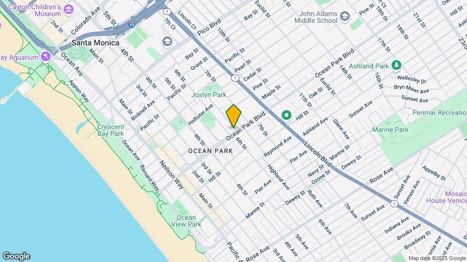 611 Ocean Park Blvd Map and Location Details