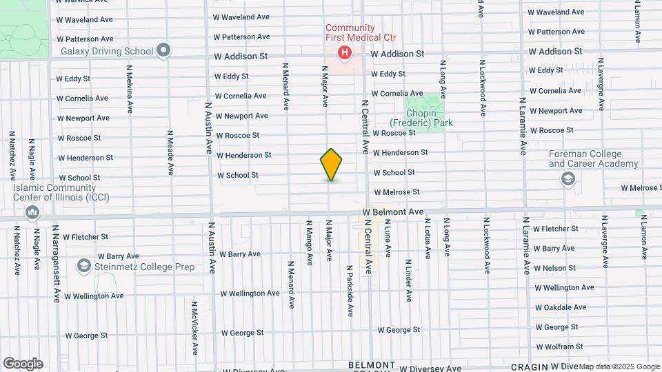 3245 N Major Ave Map and Location Details