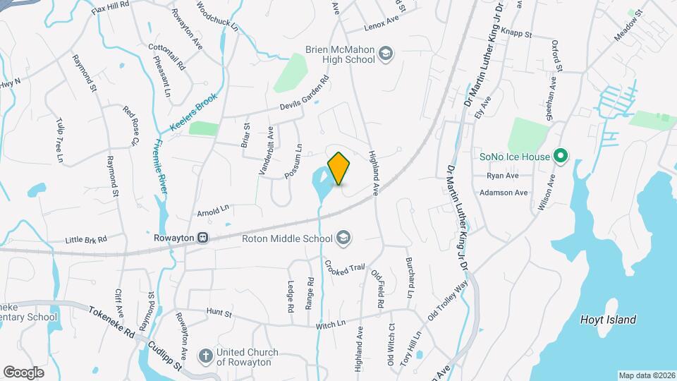 129 Rowayton Woods Dr Map and Location Details