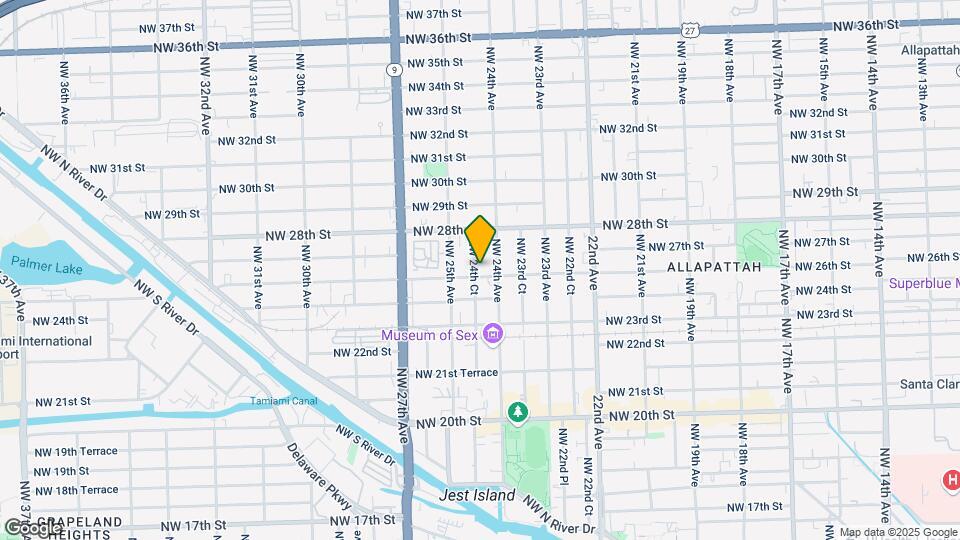 2441 NW 26th St Map and Location Details