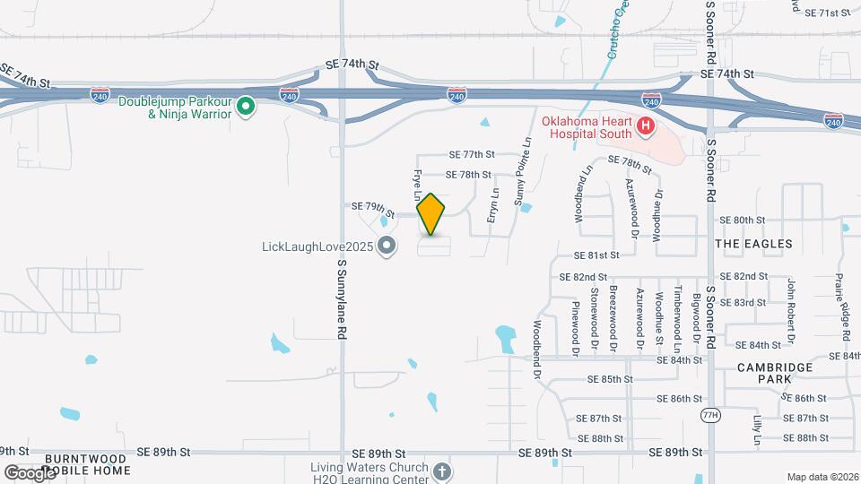 4508 SE 80th St Map and Location Details