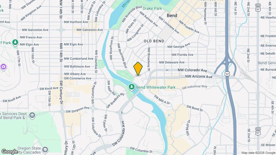 931 NW Carlon Ave Map and Location Details