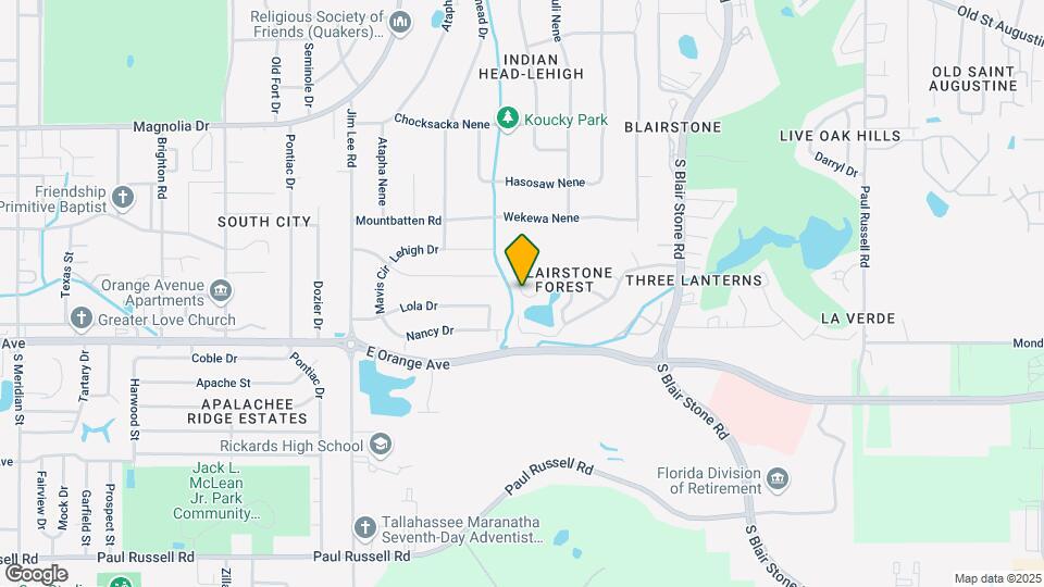 1691 Silverwood Dr Map and Location Details
