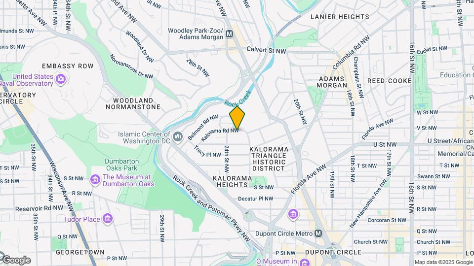2310 Kalorama Rd NW Map and Location Details