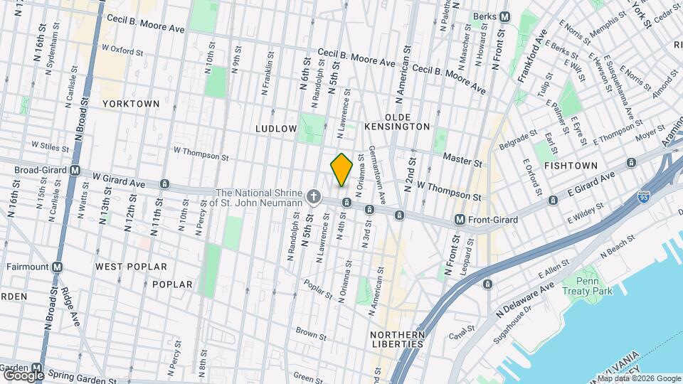 1239 N Leithgow St Mapa y Detalles de la Ubicación