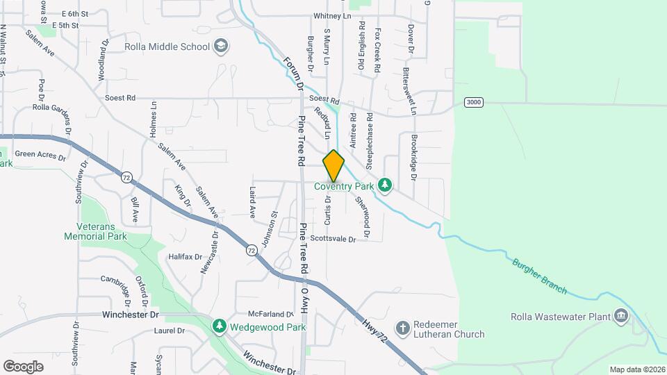 500 Sherwood Dr Map and Location Details