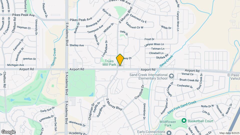 4320 Airport Rd Map and Location Details