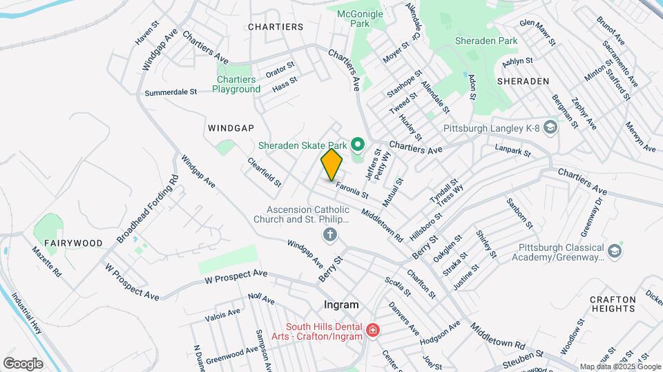 3247 Faronia St, Unit 2 Map and Location Details