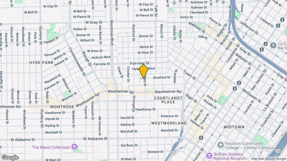 2610 Whitney St Map and Location Details