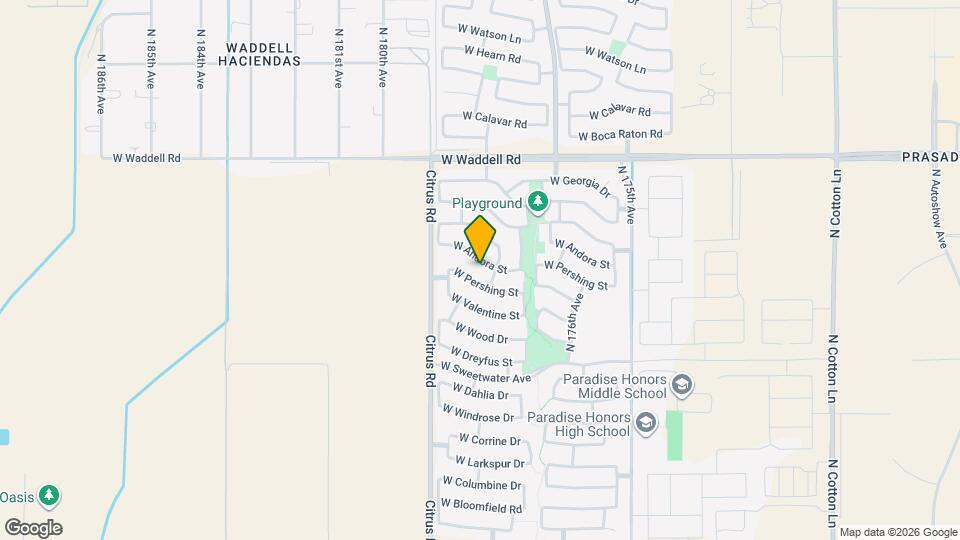 17781 W Andora St Map and Location Details