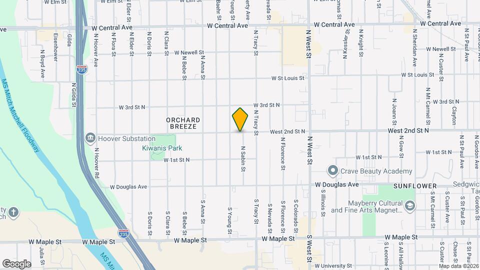 257 N Sabin St Map and Location Details