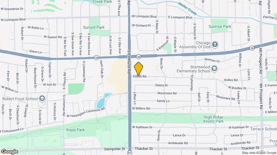 755 Dulles Rd Map and Location Details