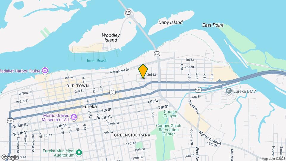 334 P St Map and Location Details