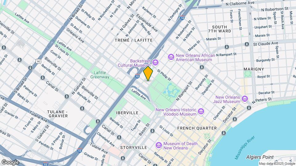 1511 St Ann St. Map and Location Details