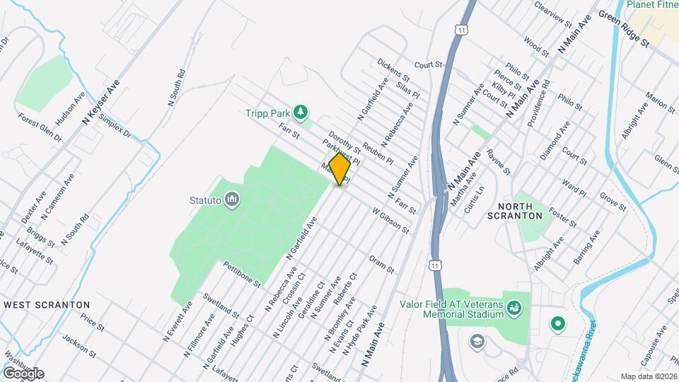 863 N Rebecca Ave Mapa y Detalles de la Ubicación