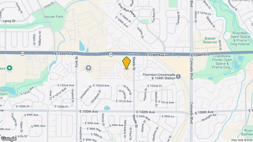 10328 Milwaukee Cir Mapa y Detalles de la Ubicación