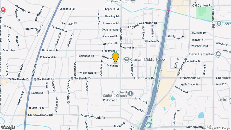 778 Avalon Rd Map and Location Details