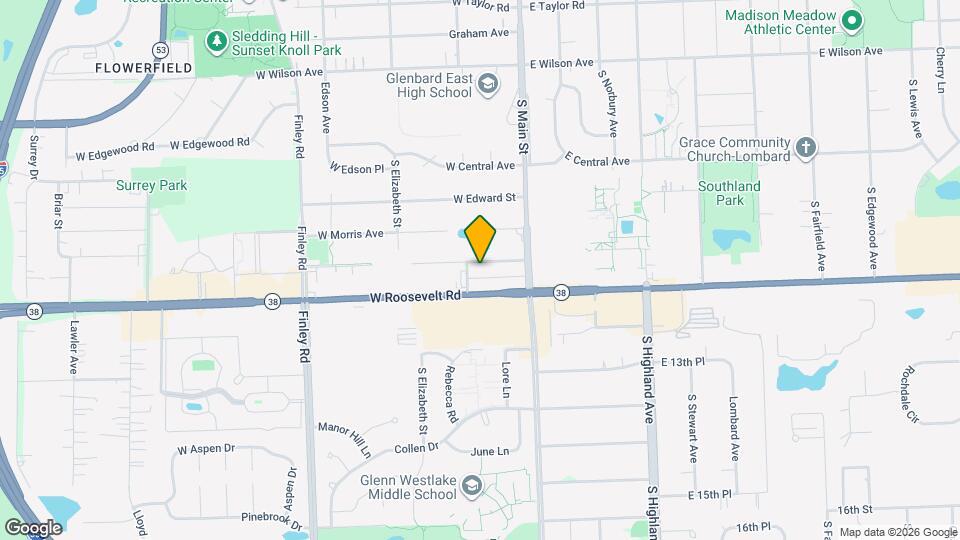 43 W Ann St Mapa y Detalles de la Ubicación