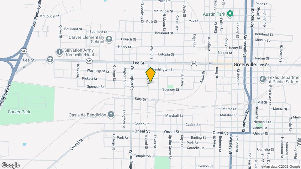 2811 Walnut St Map and Location Details