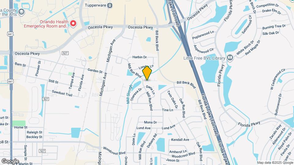 1458 Eldra Dr Map and Location Details