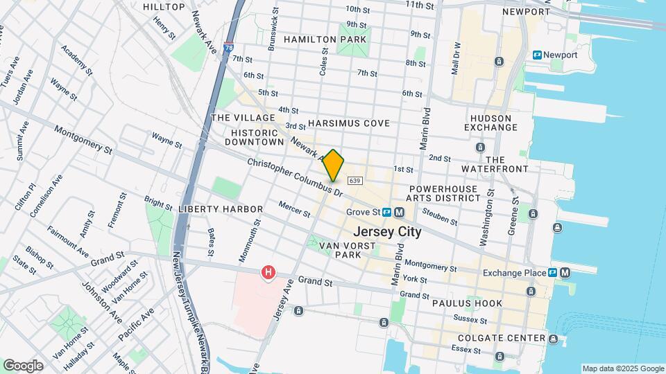 522-524 Jersey Ave Mapa y Detalles de la Ubicación
