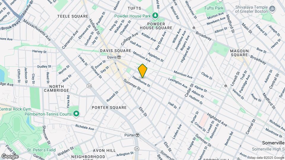 33 Hawthorne St, Unit 33 Hawthorne Street Mapa y Detalles de la Ubicación