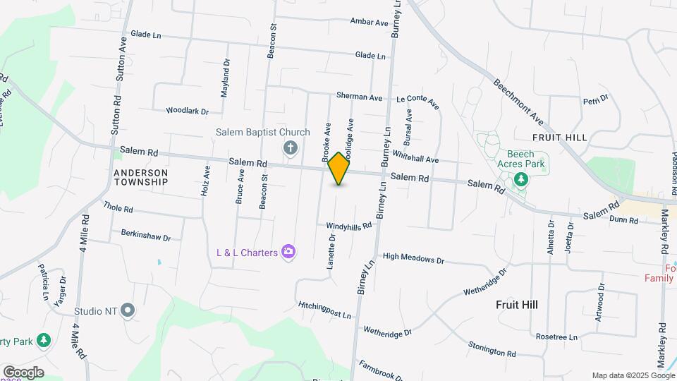 1148 Lanette Dr Map and Location Details
