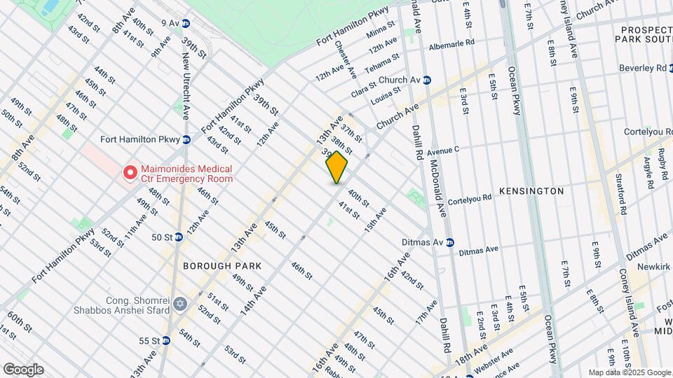 4012 14th Ave Mapa y Detalles de la Ubicación