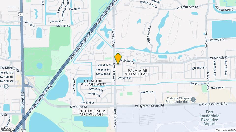 3034 NW 69th Ct Map and Location Details