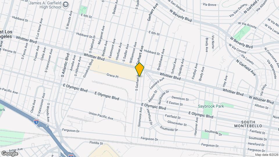 942 S Gerhart Ave Mapa y Detalles de la Ubicación