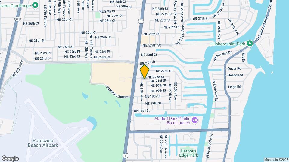 2061 NE 25th Ave-Unit -B Map and Location Details