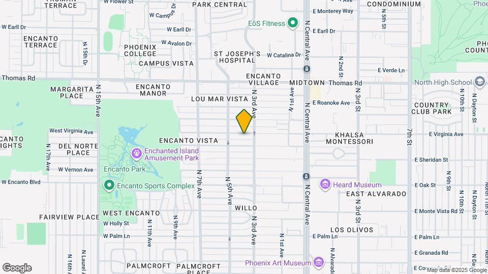 315 W Virginia Ave Map and Location Details