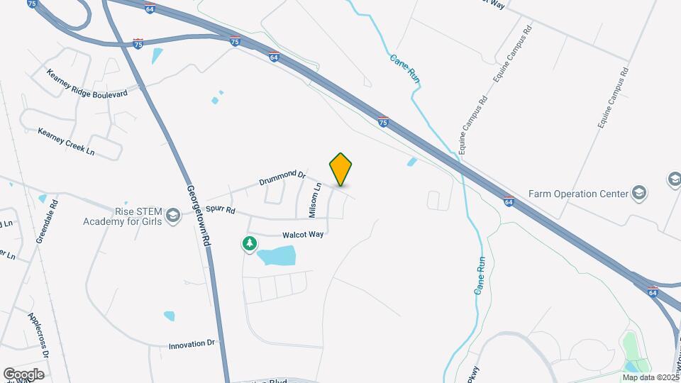 1961 Drummond Dr Mapa y Detalles de la Ubicación