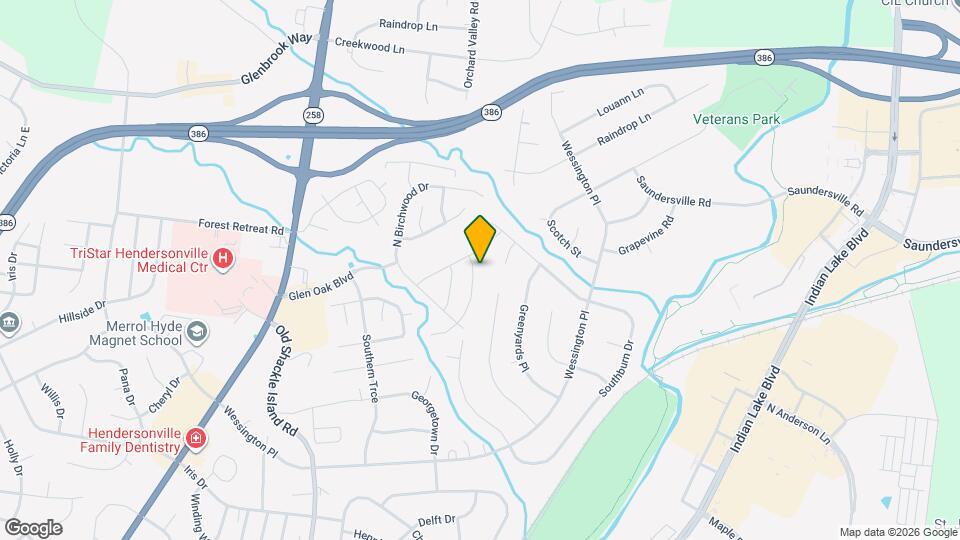 105 Edgeview Dr Map and Location Details