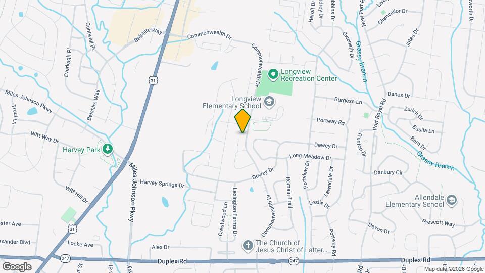 4010 Farmville Ct Map and Location Details